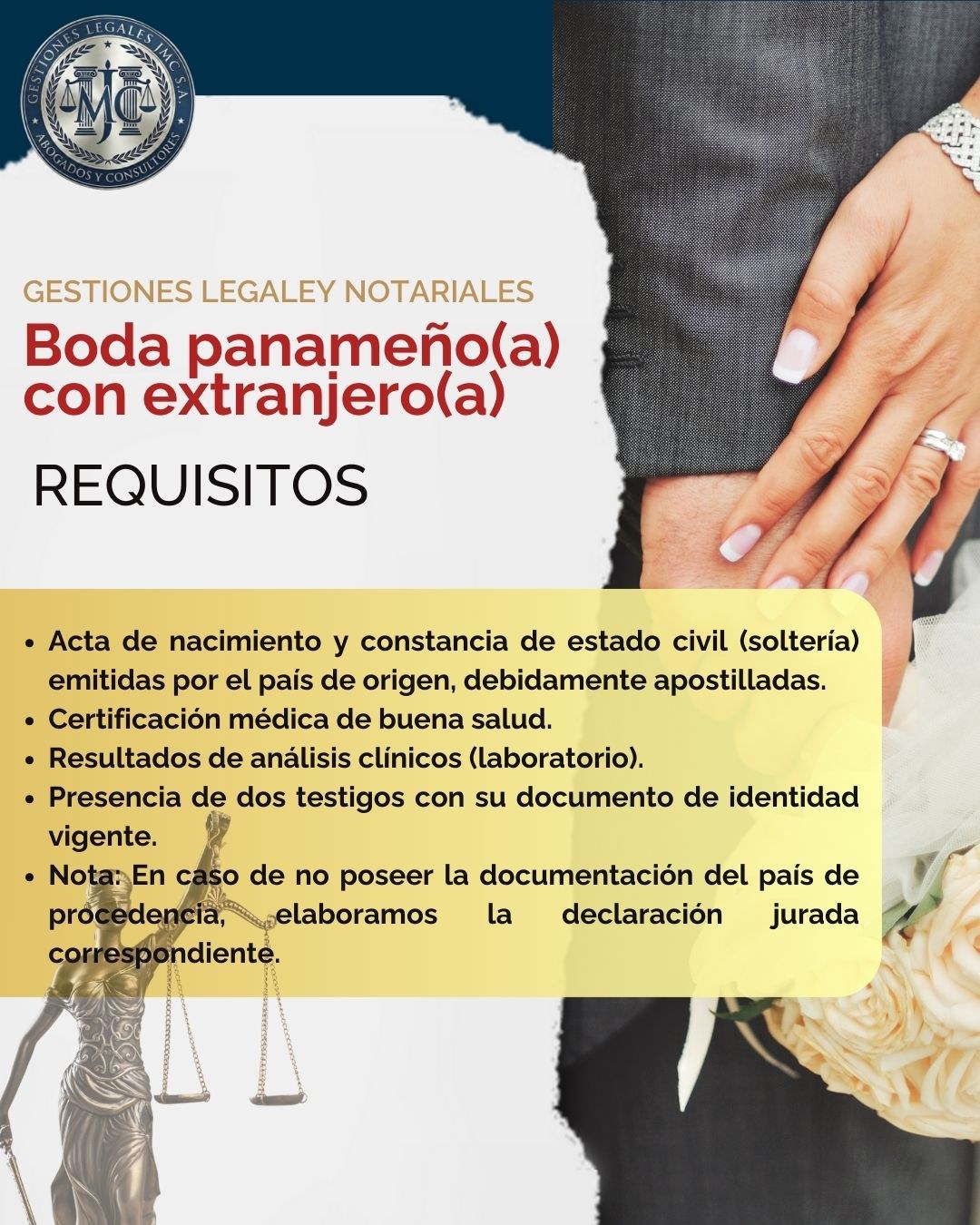 DOCUMENTACIÓN NECESARIA PARA MATRIMONIO CIVIL